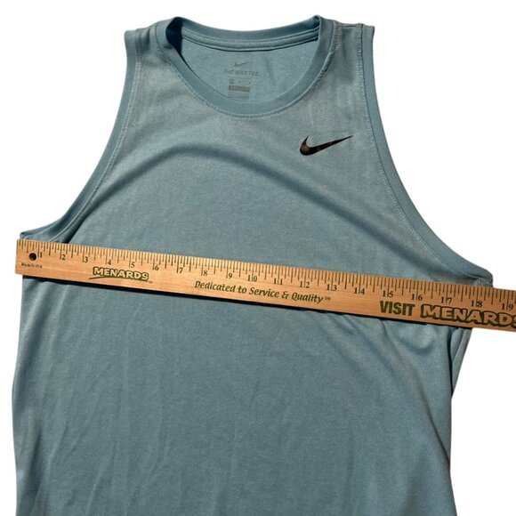 Nike Women's M Training Tank Blue Sporty Athletic Athleisure Summer Workout - Picture 5 of 6